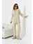 Kadın Kapitone Takım Beige 30954 4