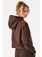 Aura Casual Hoodie Kahverengi 2