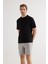 Erkek Pamuklu Kısa Kollu T-Shirt 5