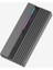 Mds4 Grey USB 4.0 Type-C Rgb Lighting Support M.2 Nvme Protocol Up To 40GBPS Taşınabilir HDD Kutusu 3