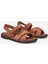 Iç Dış Deri Rahat Erkek Sandalet 2