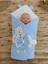 Bal Peteği Olimp Bebek Kundağı Unisex Bebek Dış Kundak Battaniyesi Hastane Çıkışı Kundak Battaniye 3