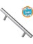 Inox Metal Mobilya Mutfak Çekmece Dolap Dolabı Kapak Kulbu Kulpu Kulpları (128 mm - 12.8 Cm) 1