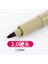 2.0mm Tarzı 1@#gment Liner Pigma Micron Ink Marker Kalem Farklı Uçlu Siyah Fineliner Eskiz Kalemleri (Yurt Dışından) 1