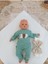 Triko Przm Bebek Kundağı Unisex Bebek Dış Kundak Battaniyesi Hastane Çıkışı Kundak Battaniye 3