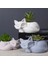 No.27 Tarzı 3D Hayvanlar Küçük Tilki Beton Silikon Pot Kalıp Etli Saksı Kil Çimento Alçı Kalıpları Dıy Ev Bahçe Saksı Kalıp (Yurt Dışından) 2