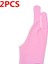 Pembe 2 Adet Tarzı 2 Adet Kirlenme Önleyici Iki Parmak Sanatçı Anti-Touch Eldiven Çizim Tableti Için Sağ ve Sol El Eldiven Ekran Kartı Için Kirlenme Önleyici (Yurt Dışından) 1