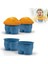 Kot Stili Silikon Kek, Silikon Muffin Kapları, Silikon Pişirme Kapları, Silikon Muffin Kapları, Mini Kot Stili 4 Adet (Yurt Dışından) 2