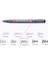0,8 mm Stili Gment Liner Pigma Micron Ink Marker Kalem Farklı Uçlu Siyah Fineliner Eskiz Kalemleri (Yurt Dışından) 1
