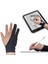 Tek Katmanlı-M Stili Iki Parmaklı Sanatçı Çizim Tableti Için Dokunma Önleyici Eldiven Sağ ve Sol El Eldiven Oyuncular Için Ipad Ekran Kartı Için Kirlenme Önleyici (Yurt Dışından) 2
