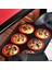 Metal Çerçeveli Silikon Muffin Kalıbı, Pişirme Için Yumurta Isırığı Yapıcı Silikon Kalıplar, Kek Kalıbı 12 Normal Boy Sarı (Yurt Dışından) 3