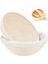 Ekmek Koruma Sepeti, Hamur Koruma Sepeti Yuvarlak El Yapımı Rattan Sepet, El Yapımı Ekmek Yapım Seti 23X8CM (Yurt Dışından) 3