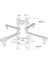 F450 4 Eksenli Quadcopter Çerçeve Takımı Çoklu Rotor Desteği F450 Quadcopter Drone Djı Kk Mk Mwc Rc Quadcopter Için (Yurt Dışından) 2
