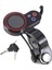 Scooter Parçaları 6pin LCD Ekran Elektrikli Scooter Için Anahtarlı Kilitli Gösterge Paneli Aksesuarları Siyah (Yurt Dışından) 3