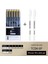 8 Adet Set A-2 Stili Pigment Liner Mikron Mürekkep Sanat Marker Kalem Kaligrafi Fırçası Kalemler Siyah Fineliner Eskiz Manga Çizim El Yazısı Beyaz Kalem (Yurt Dışından) 1