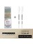 6 Adet Set B-2 Stili Pigment Liner Mikron Mürekkep Sanat Marker Kalem Kaligrafi Fırçası Kalemler Siyah Fineliner Eskiz Manga Çizim El Yazısı Beyaz Kalem (Yurt Dışından) 1