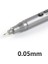 0,05 mm Stili 1 Adet Cetvel Kalemi Fineliner Ultra Fine Line Art Marker Siyah Mürekkep Icron Cetvel Kalemi Ofis Okul (Yurt Dışından) 1