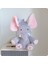 30CM Sevimli Mamut Fil Yaratıcı Utangaç Dumbo Müzik Çocuk Elektrikli Peluş Oyuncak (Yurt Dışından) 3