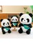 30CM Vizon Kadife Panda Doldurulmuş Oyuncak Sevimli (Yurt Dışından) 5