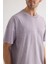 Erkek Pamuklu Yıkamalı Kısa Kollu T-Shirt 2