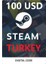 Steam Gift Card Turkey - 100 Dolar 1