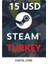 Steam Gift Card Turkey - 15 Dolar 1