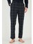 Ekoseli Cepli Beli Lastikli % 100 Pamuk Regular Fit Pijama Takımı Erkek Pijama Takımı 6572001 5