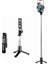 K03 Kablosuz Kumandalı Telefon Selfie Çubuğu Monopod Ayaklı Tripod Bluetooth 90° Açılı Devrilmez Tasarım 1