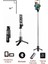 K03 Kablosuz Kumandalı Telefon Selfie Çubuğu Monopod Ayaklı Tripod Bluetooth 90° Açılı Devrilmez Tasarım 3