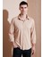 Pamuklu Regular Fit Düz Yaka Gömlek Erkek Gömlek CF25S119628 1