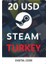 Steam Gift Card Turkey - 20 Dolar 1