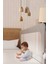 Çift Fileli 120 cm Yatak Bariyeri Katlanır Baza Korkuluğu Gri Foldable Bed Rail Guard For Baby 4