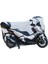 Universal Küçük Boy Motosiklet Brandası Gri 4