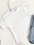 Kız Erkek Bebek Jean Kot Salopet Tulum 2li Set Takım Ayıcık Oyuncaklı Denim Yazlık 5