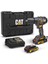 Cat DX11 18VOLT/2.0AH Li-Ion Çift Akülü Kömürsüz Profesyonel Şarjlı Matkap 1