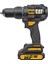 Cat DX12SET 18VOLT/2.0AH Li-Ion Çift Akülü Kömürsüz Profesyonel Darbeli MATKAP+DA01903 201 Parça Delme/vidalama Uç Seti 3