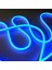 Neon LED Şerit 5metre (Mavi) LED Zincir Bandı Hortum Esnek Dekoratif Aydınlatma Işık 12V 10W (1. Gen.) 5