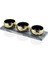 Clara Gold 3 Condıment Bowls 41 x 14 x 9 cm 1