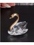 Minik Gold Altın Renk Kuğu Kristal Cam El Yapım 6 x 7 cm Biblo Dekoratif Obje Figür Hediyelik 1 Adet 3