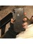 iPhone x Uyumlu Simli Şeffaf Silikon Esnek Kılıf Arka Kapak 1