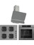 Flowart Ventora Elite Gri 3'lü Ankastre Set ( QBL63CPR-SS208-D082 ) 1
