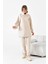 Kadın Kapitone Takım Beige 30936 3