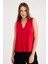 V Yaka Sıfır Kol Bluz 2