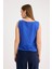 Yanları Düğmeli Sıfır Kol Modal Bluz 5