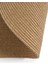Bej Hasır Jüt Oval Kilim Bohem Oval Halı El Örgüsü Sisal Paspas 5