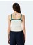 Ince Askılı Biyeli Slim Fit Crop Baskılı Atlet 4