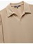 Dokulu Regular Fit Basic Kısa Kollu Polo Yaka Tişört 3