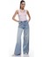 Slim Fit Kolsuz U Yaka Kadın Fitilli Atlet 1