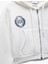 Yale Lisanslı Baskılı Fermuarlı Cepli Şardonlu Kapüşonlu Crop Sweatshirt 5