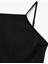 Slim Fit Yırtmaç Detaylı Halter Yaka Kolsuz Mini Elbise 5